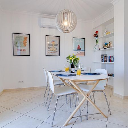 Old Town 2Br 50M Ocean W/ Ac Wi-Fi Parking Terrace Leilighet Albufeira Eksteriør bilde
