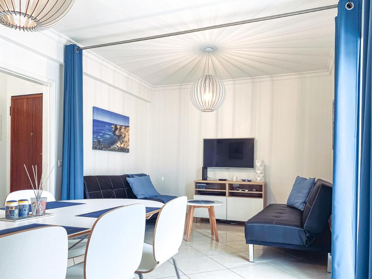 Old Town 2Br 50M Ocean W/ Ac Wi-Fi Parking Terrace Leilighet Albufeira Eksteriør bilde